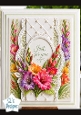 Vibrant Floral Just for You Card Topper