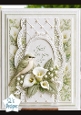 Calla Lily & Lily‑of‑the‑Valley Just for You Bird Card Topper