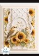 Sunflower & Little Bird Just for You Card Topper