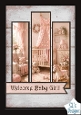 Welcome Baby Girl Nursery Card Topper