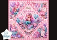 Little Mermaid 5th Birthday Card Topper with Magical Underwater Scene