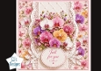 Orchid Lace Just for You Floral Card Topper