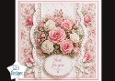 Rose Lace Just for You Floral Card Topper