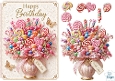 Candy Bouquet Happy Birthday Card Topper