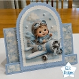 Little Pilot Card Topper –