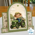 Little Farmer Card Topper