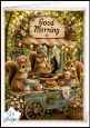 Breakfast Waffle Cart Squirrels Good Morning Topper