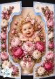 Sweet Baby Girl Floral Topper with Peonies