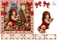 Vintage Christmas Tree Decorating – Cozy Child & Puppy Holiday Scene