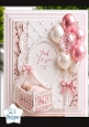 Pink Baby Cradle Topper – Just for You