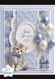 Blue Hydrangea Kitten Topper – Just for You