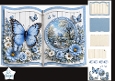 Blue Butterfly Meadow Book-Style Card Kit