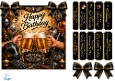 Born to Ride Beer Toast Birthday Card Topper