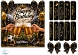 Football Champion Beer Toast Birthday Card Topper