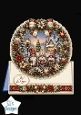 Festive Gnome Christmas Wreath Card Topper