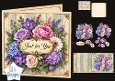 Rustic Floral Just for You Card Topper