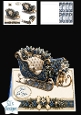 Blue & Gold Christmas Sleigh Just for You Festive Topper