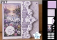 Romantic Sunset Swans 7x7 Card Kit with Just For You Sentiment