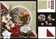 Woodland Squirrel Merry Christmas Winter Topper