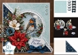 Blue Robin Merry Christmas Winter Topper