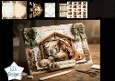 With Love at Christmas – Nativity Scene & Green Bow Card Kit