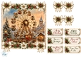 Festive Christmas Ferris Wheel Topper
