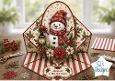 Snowman Lantern Christmas Card Topper