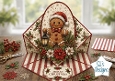 Gingerbread Lantern Christmas Card Topper