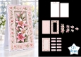 Elegant Pink & White Lily 3D Card Kit – Luxury Layered Floral Design for Any Occasion