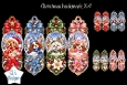 Christmas Puppy Bookmarks – Cute Winter Dogs Set of 4