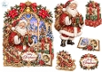 Santas Merry Christmas Castle Card Kit – Festive Luxury Topper