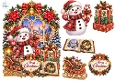 Snowman Christmas Castle Card Kit – Festive Winter Topper