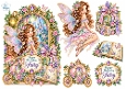 Fairy Castle Birthday Card Kit – Magical Fantasy Topper