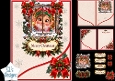 Elf Rustic Christmas Window Card Kit – Cute Festive Topper