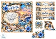 Luxury Cruise & Dolphins Sunset Card Kit with Coastal Romance and Nautical Sentiments