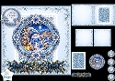 Luxury Blue Christmas Snowman