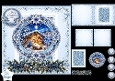 Luxury Blue Christmas Nativity