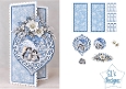 Cute Baby Penguins & Igloo Christmas Ornament Card Kit
