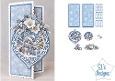 Cute Christmas Kitten Ornament Card Kit with Winter Gifts