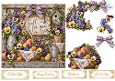 Rustic Pansy Garden Frame Topper Kit