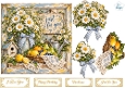 Rustic Daisy & Bluebird Garden Frame Topper Kit