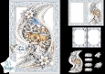 Luxury Snowy Cottage Christmas Card Kit