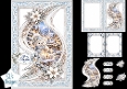 Cute Winter Teddy Bear Christmas Card Kit