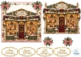 Luxury Christmas Candle & Perfume Boutique Decoupage Topper Kit