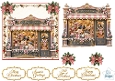 Luxury Christmas Millinery Boutique Decoupage Topper Kit