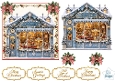 Winter Wonderland Toy Shop Decoupage Topper Kit