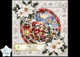 Christmas Kittens Trio Luxury Decoupage Card