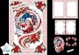 Sweet Christmas Girl Snow Globe Card