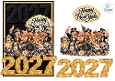 Happy New Year 2027 Family & Friends Celebration