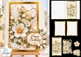 White Magnolia Birthday Decoupage Card Kit